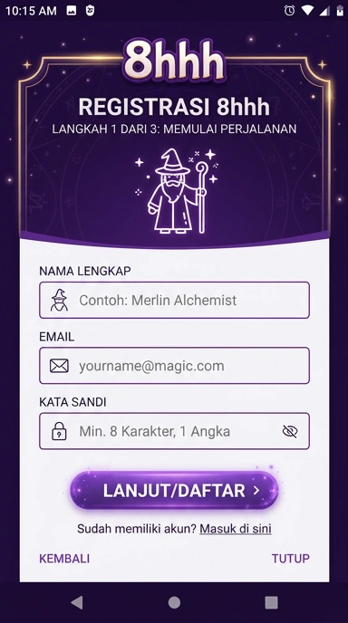 Panduan Lengkap Registrasi Akun 8hhh untuk Pengguna