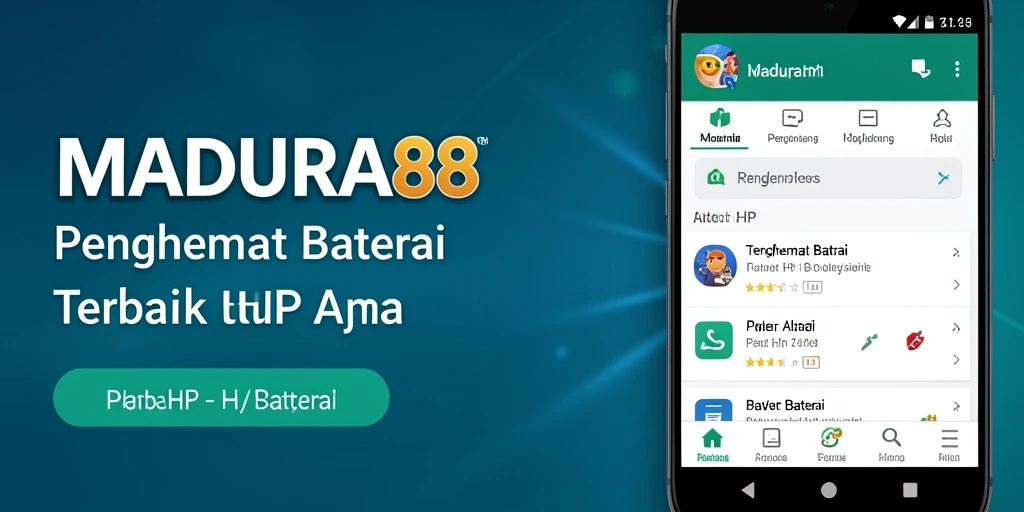 Tampilan antarmuka MADURA88 yang bersih dan informatif.