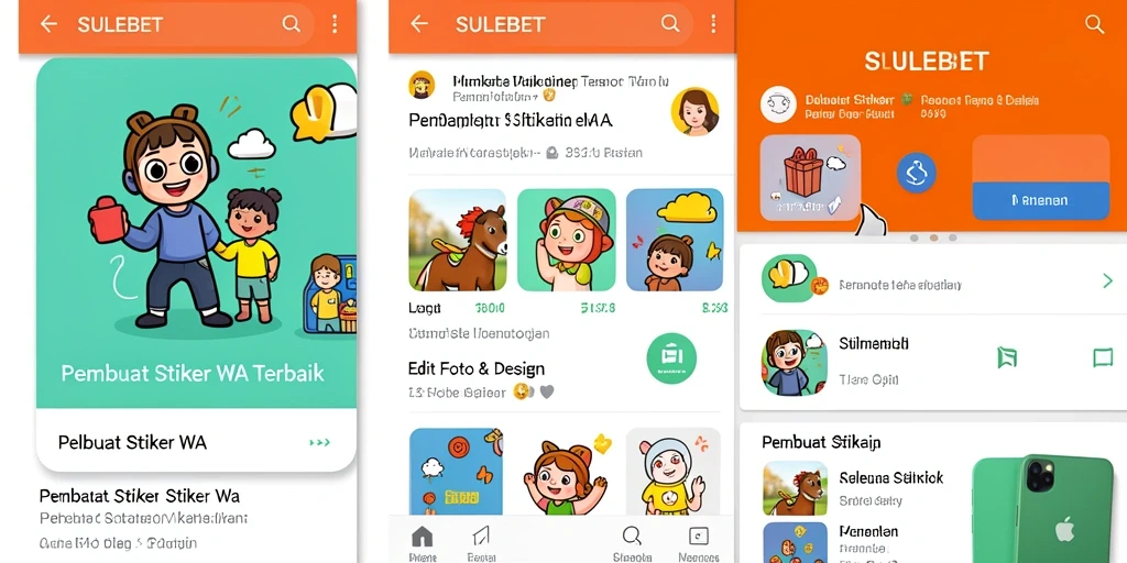 Tampilan antarmuka SULEBET yang desainnya user-friendly.